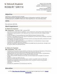 Your resume objective should communicate to the recruiter that you are the perfect person for the network engineering job by presenting the qualities, qualifications, experience, etc. Network Engineer Resume Samples Routing And Switching For Freshers Hudsonradc