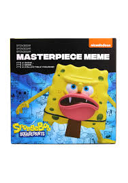 meme spongebob spongegar figure