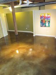 basement flooring repair staining