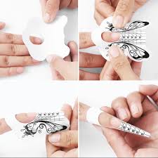 100pcs nails form nail sticker art tips