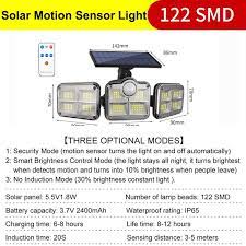 solar led light outdoor motion sensor