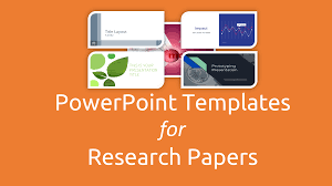 Free Powerpoint Templates For Research Papers Presentation
