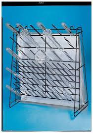 glassware drying rack holds 90 pieces