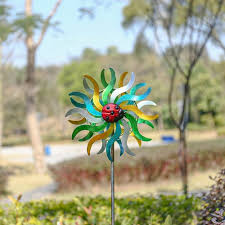 Iron Art Craft Outdoor Wind Spinner