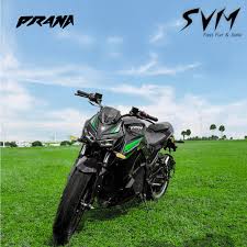 Srivaru Motors - It's about how you ride and what makes you drive. Go Green  with PRANA Now the ERA of PRANA begins. #Mystery_black_shade #era_of_prana​  #era​ #prana​ #svm​ #svmkovaieast​ #fast_fun_safe​ #bikes​ #gogreen​ #