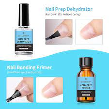 acrylic nail kit with nail primer