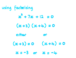 Solving Quadratics