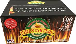 Lightning Nuggets N100seb Firestarters Super Box Of Fire Starting 100 Count For Sale Online Ebay