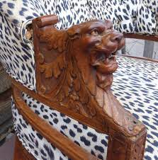 baby june s lion head chair