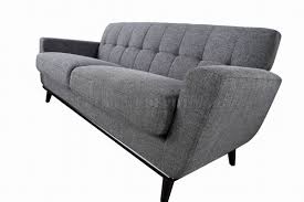 corsair sofa set 3pc in grey fabric by vig