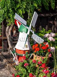 Image Colourful Little Windmill In A