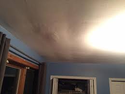 repairing saggy drywall on ceiling and