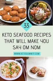 Mix and match and you have dinner! 33 Keto Seafood Recipes That Will Make You Say Om Nom