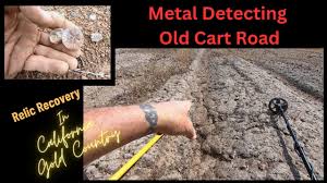 relic recovery with a metal detector in