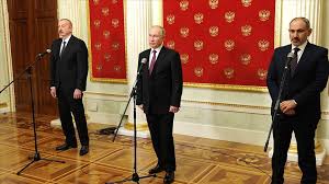 Toplantının ardından putin, aliyev ve paşinyan, ortak bildiriye imza attı. Putin Aliyev Ve Pasinyan Daglik Karabag Icin Bir Araya Geldi