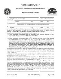 23 special power of attorney page 2