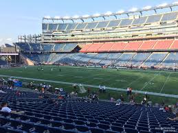 Gillette Stadium Section 128 New England Patriots
