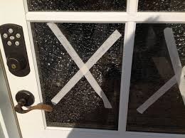 Shattered Glass On Door Pics Need Advice
