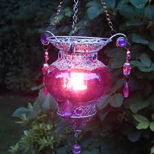 Purple Moroccan Tea Light Lantern The