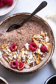 This keto baked oatmeal is healthy, delicious, cozy and filling. Easy Low Carb Keto Oatmeal Food Faith Fitness