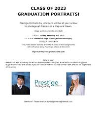 sign up today for senior cap and gown