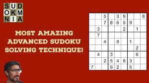advanced sudoku solving technique