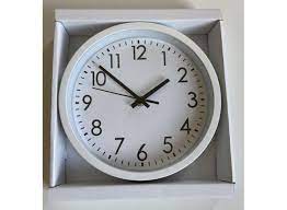Wall Clock 20cm 3ass Clr Clocks Home