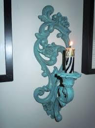 Vintage Chic Wall Decor Candle Sconce
