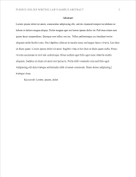 The following examples will give you a clear understanding of what a good research paper should look like. General Format Purdue Writing Lab