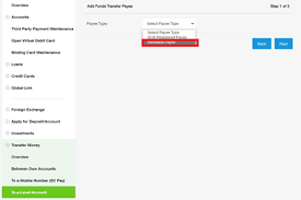 banking fund transfer ways to