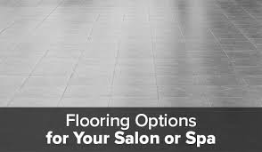 flooring options for your salon or spa