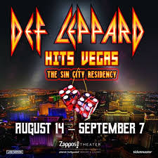 Def Leppard Las Vegas Nv Usa Sin City Residency 2019