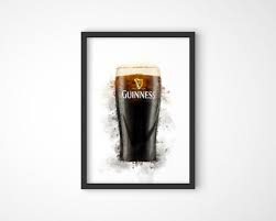 Guinness Wall Art Print Guinness Beer