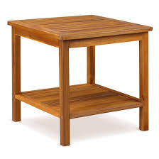 Side Table Washington Acacia Wood 1 5x1