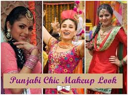 let s talk about punjabi chic makeup look