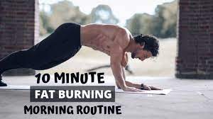 10 minute fat burning morning routine
