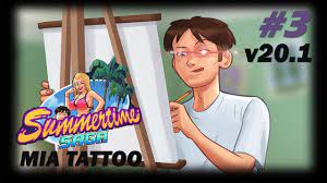 Mia Tattoo | Summertime Saga v20.1 - YouTube