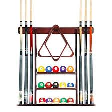 cue rack only 6 pool billiard stick
