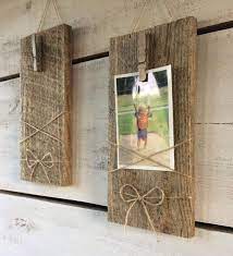 wood picture frame farmhouse picture