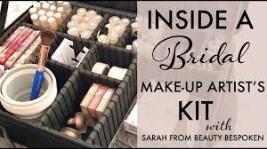 makeup artist kit bridal make up