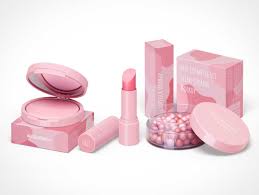 cosmetic makeup kit packaging psd