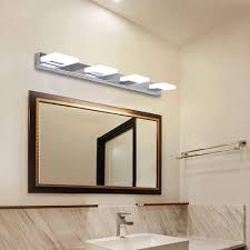 Rotated Modern Bathroom Vanity Led Light Crystal Front Mirror Wall Lamp Light Ebay