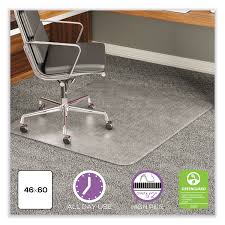deflecto exeat all day use chair mat
