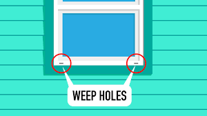 What Are Weep Holes In Windows The