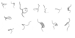 how to draw anime mouths and lips with