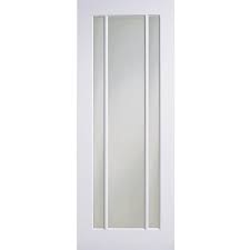 white primed langdale frosted glass