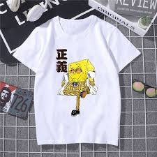 Maybe you would like to learn more about one of these? Hot Sale One Piece Spongebob Funny Cosplay Graphic Anime T Shirts Men Women Summer Harajuku Mens Streetwear Casual Shirt Wish