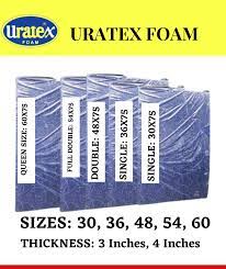 3 inches uratex foam all various sizes
