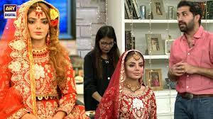 bridal makeup by wajid khan before