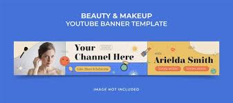 makeup you banner design template